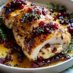 Impressive Cranberry Brie Stuffed Chicken