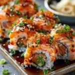 Spicy Salmon Sushi Bake Recipe