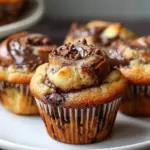 Nutella Banana Swirl Muffins