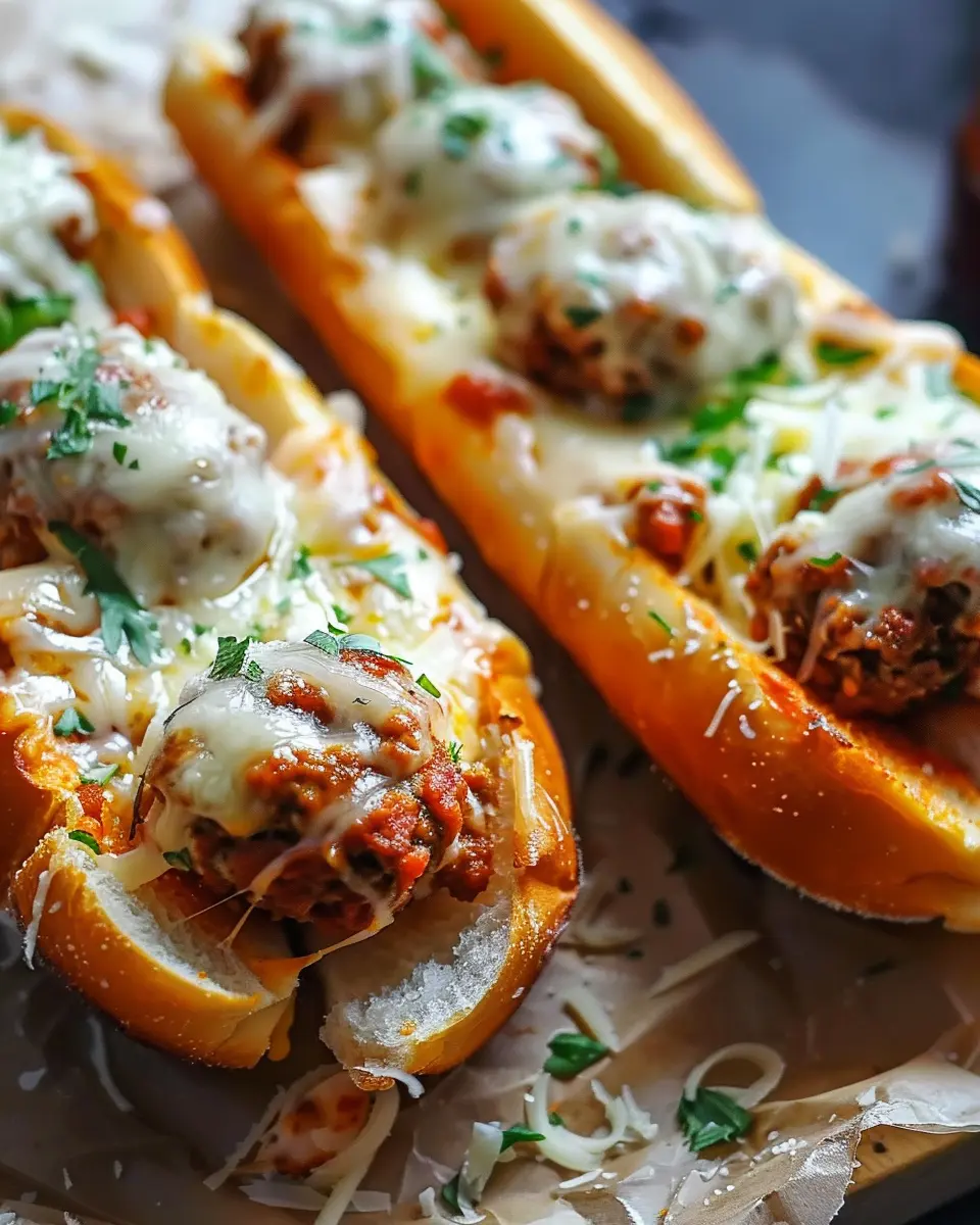 Easy Cheesy Meatball Subs Recipe for a Cozy Family Night