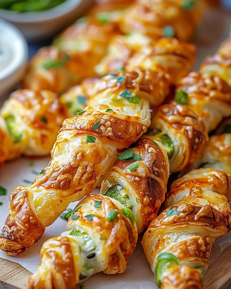 Jalapeno Popper Twists: Easy Turkey Bacon &amp; Chicken Ham Delight