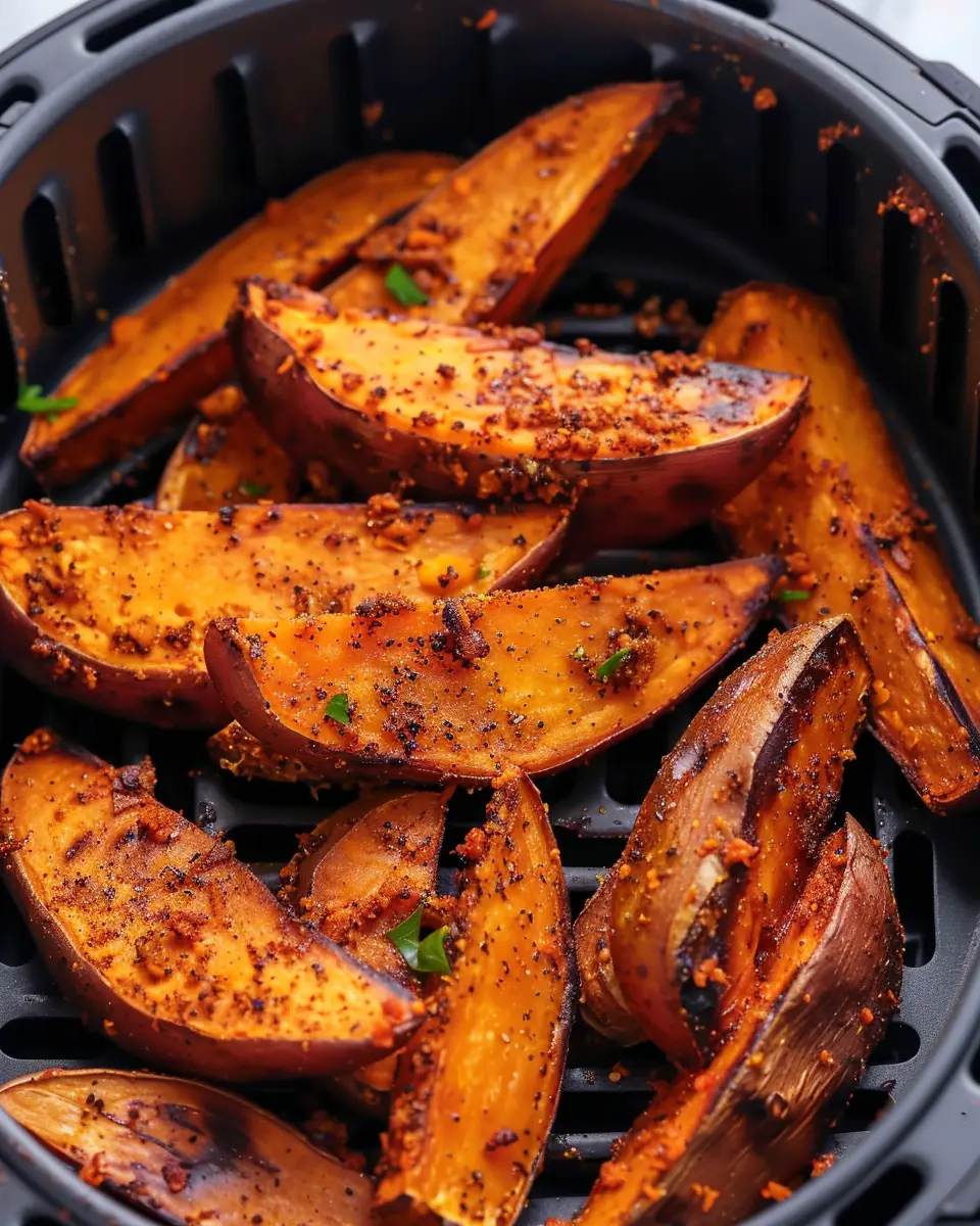 Air Fryer Cajun Sweet Potato Wedges: Easy, Flavor-Packed Delight