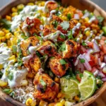 Street Corn Chicken Bowl
