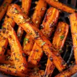 Air Fryer Carrots with Honey Garlic Butter