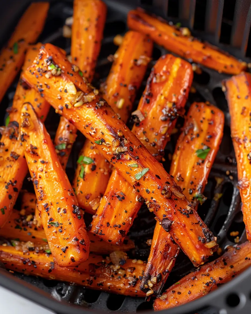 Air Fryer Carrots with Honey Garlic Butter: A Sweet &amp; Savory Treat