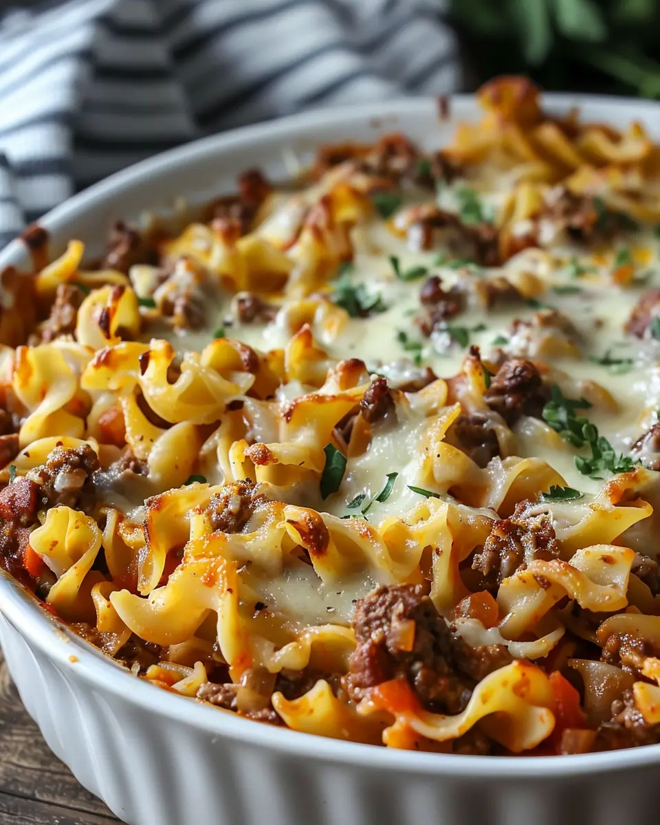 Sour Cream Beef Noodle Casserole: Easy Family Comfort Food