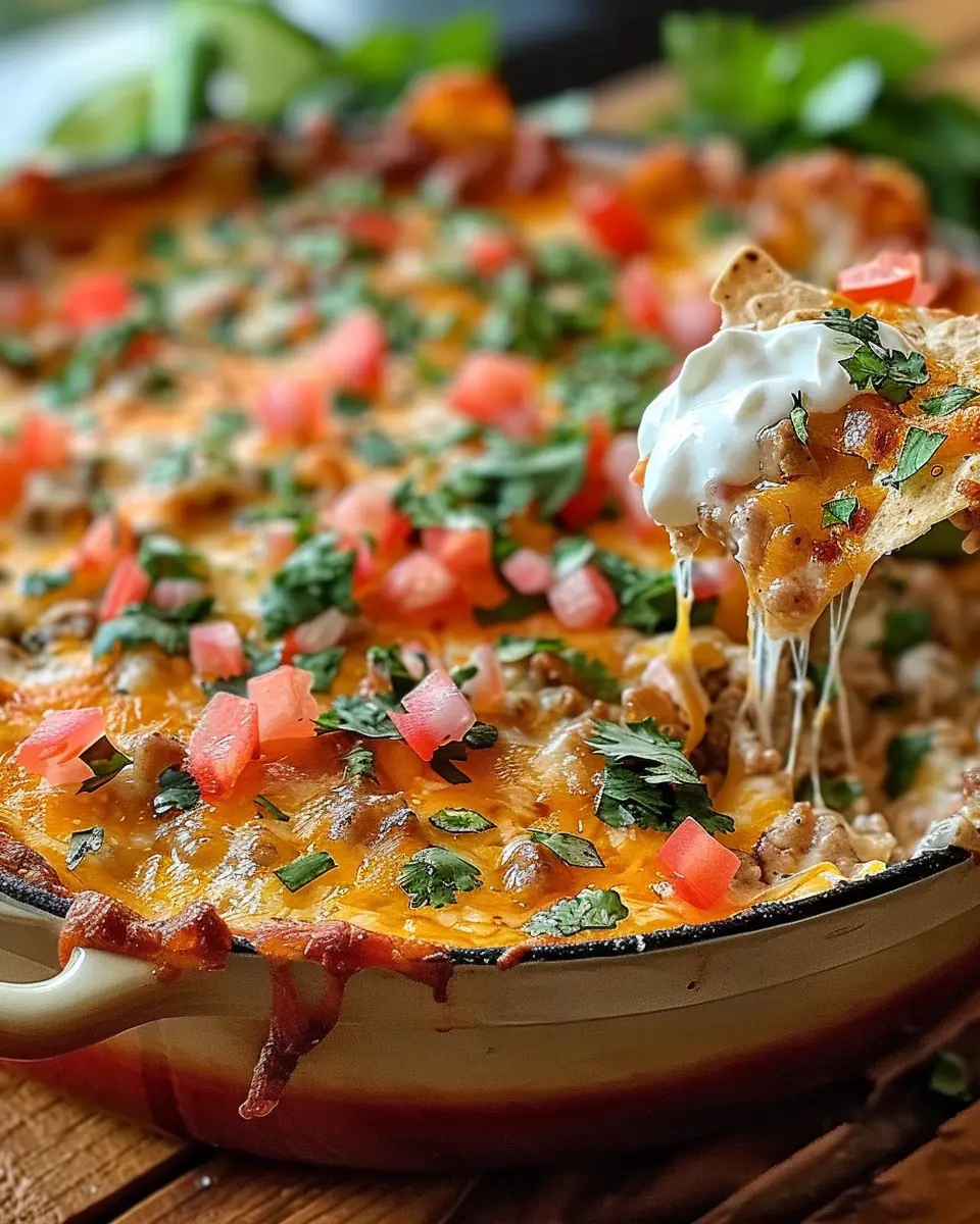Texas Trash Dip: Indulgent Flavor with Turkey Bacon and Chicken Ham