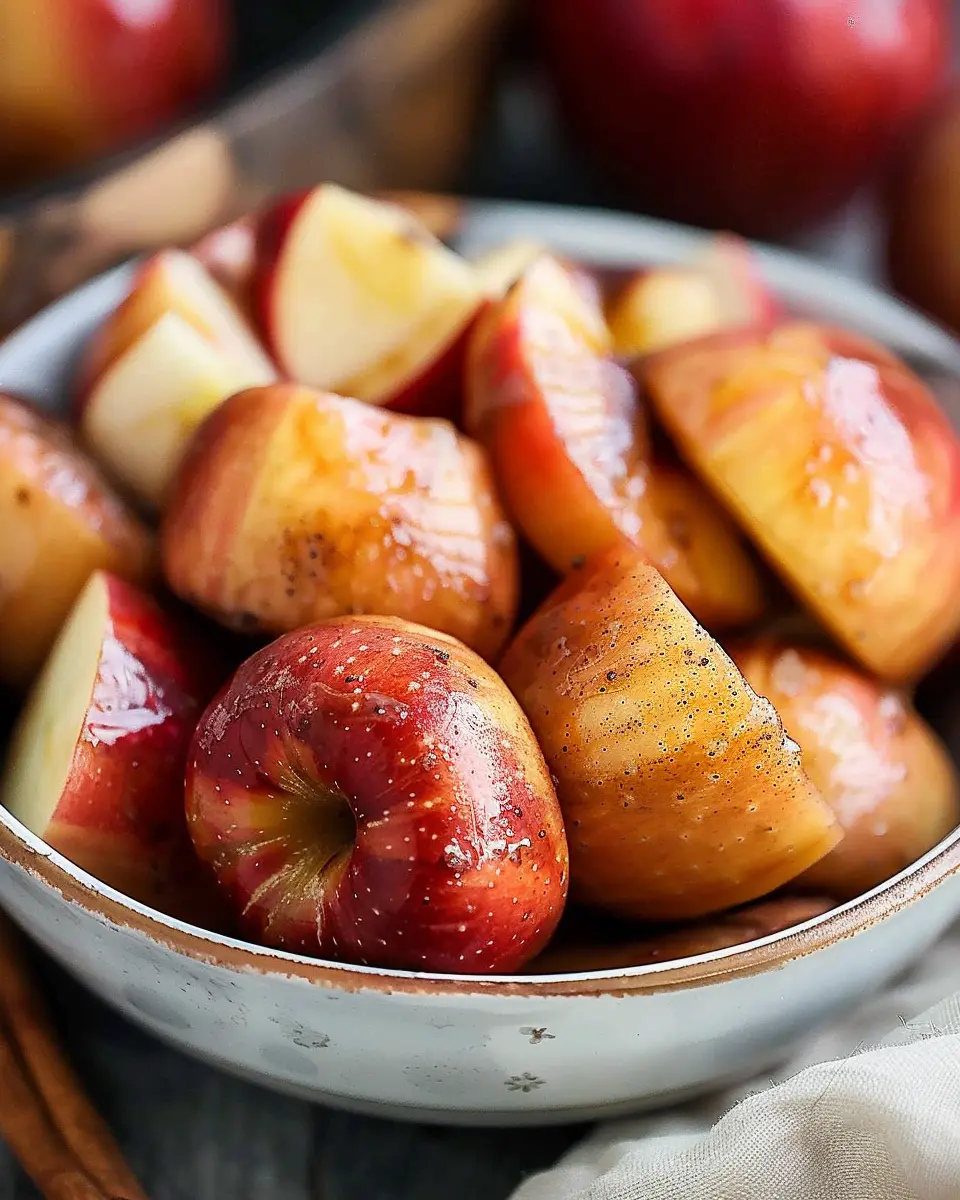 Stovetop Cinnamon Apples: Easy Comfort Food for Cozy Moments