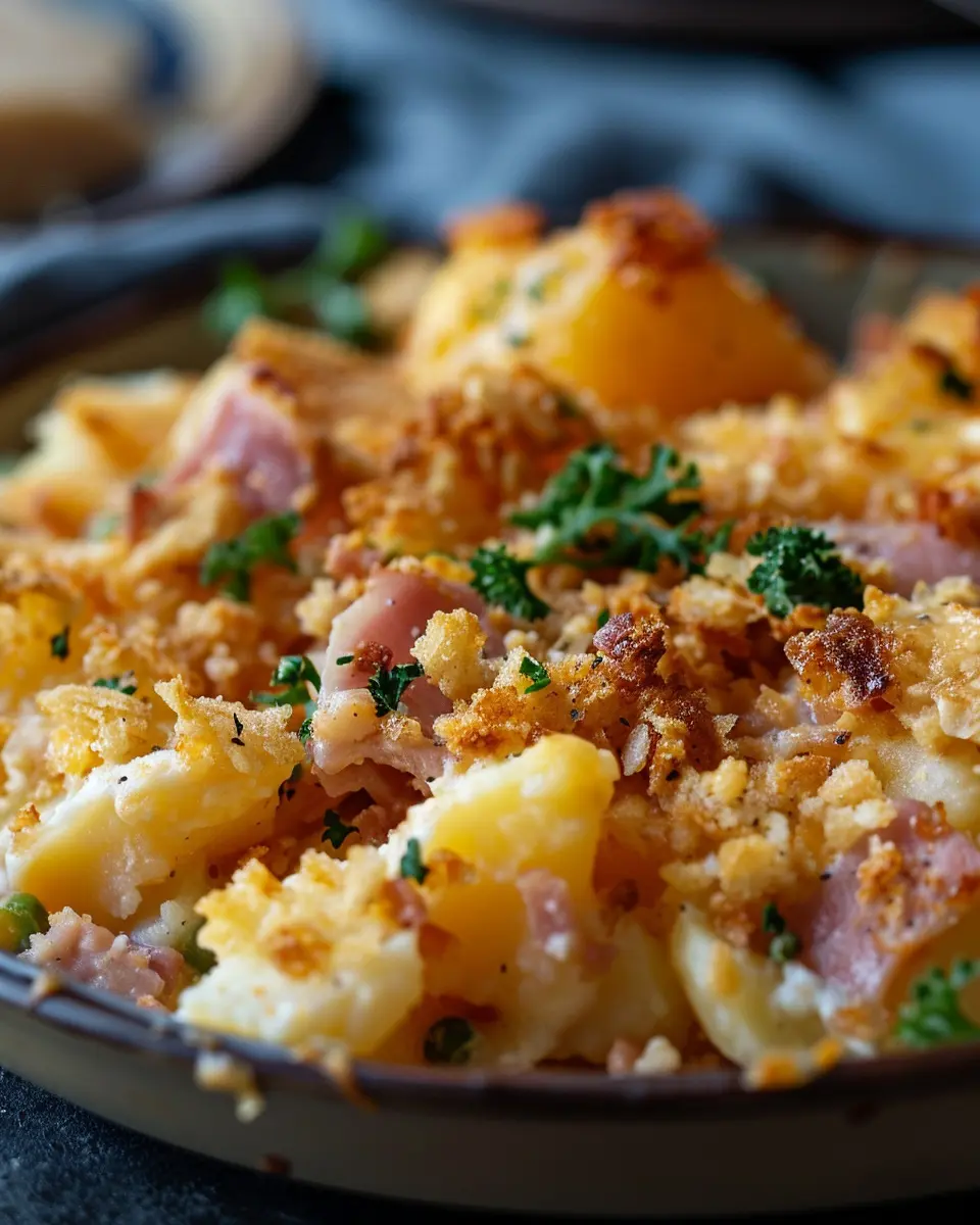 Crockpot Ham And Potato Casserole: Easy Comfort Food with Chicken Ham