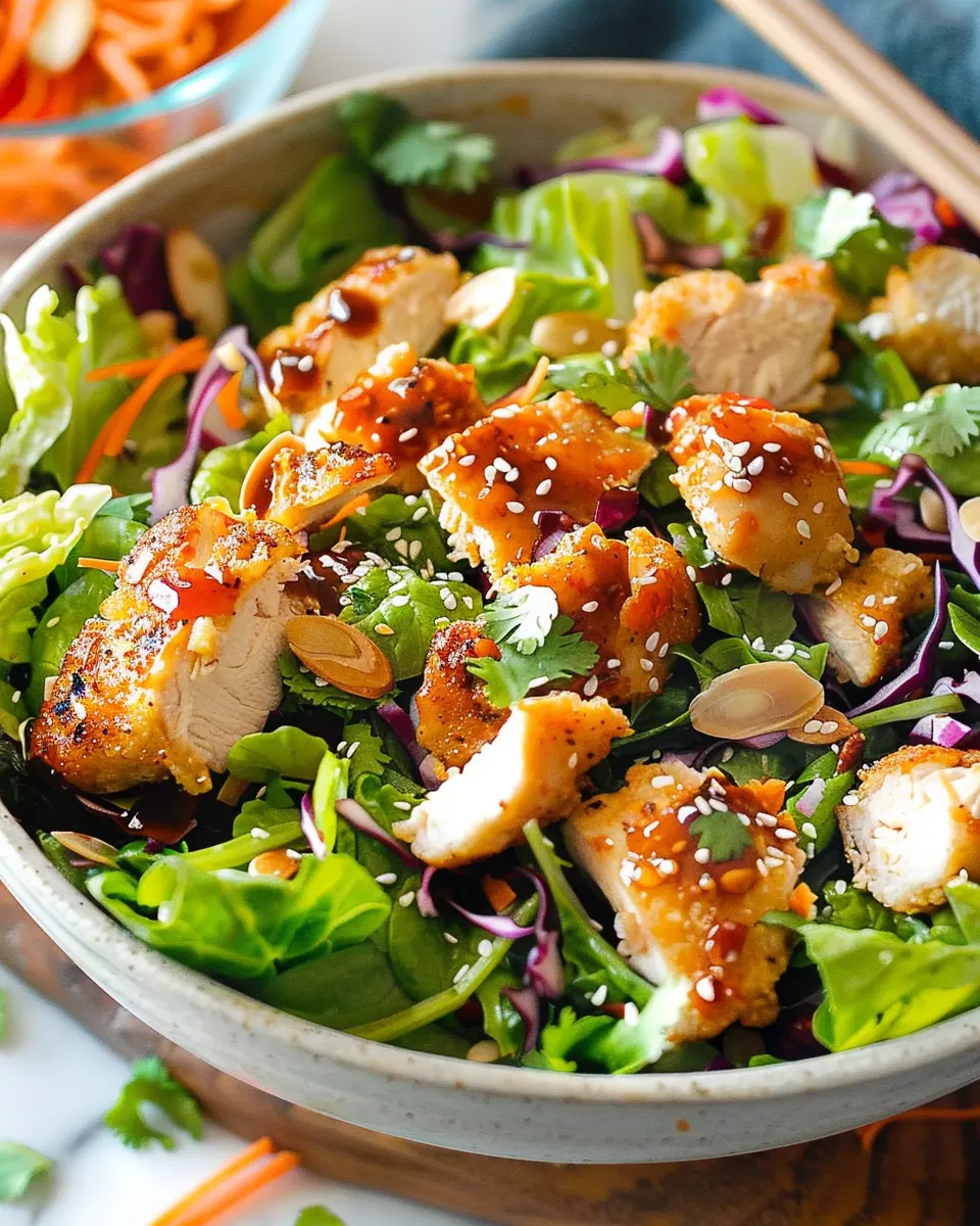 Beyond Chinese Chicken Salad: A Fresh Take with Turkey Bacon