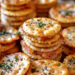 Ritz Cracker Party Sandwiches