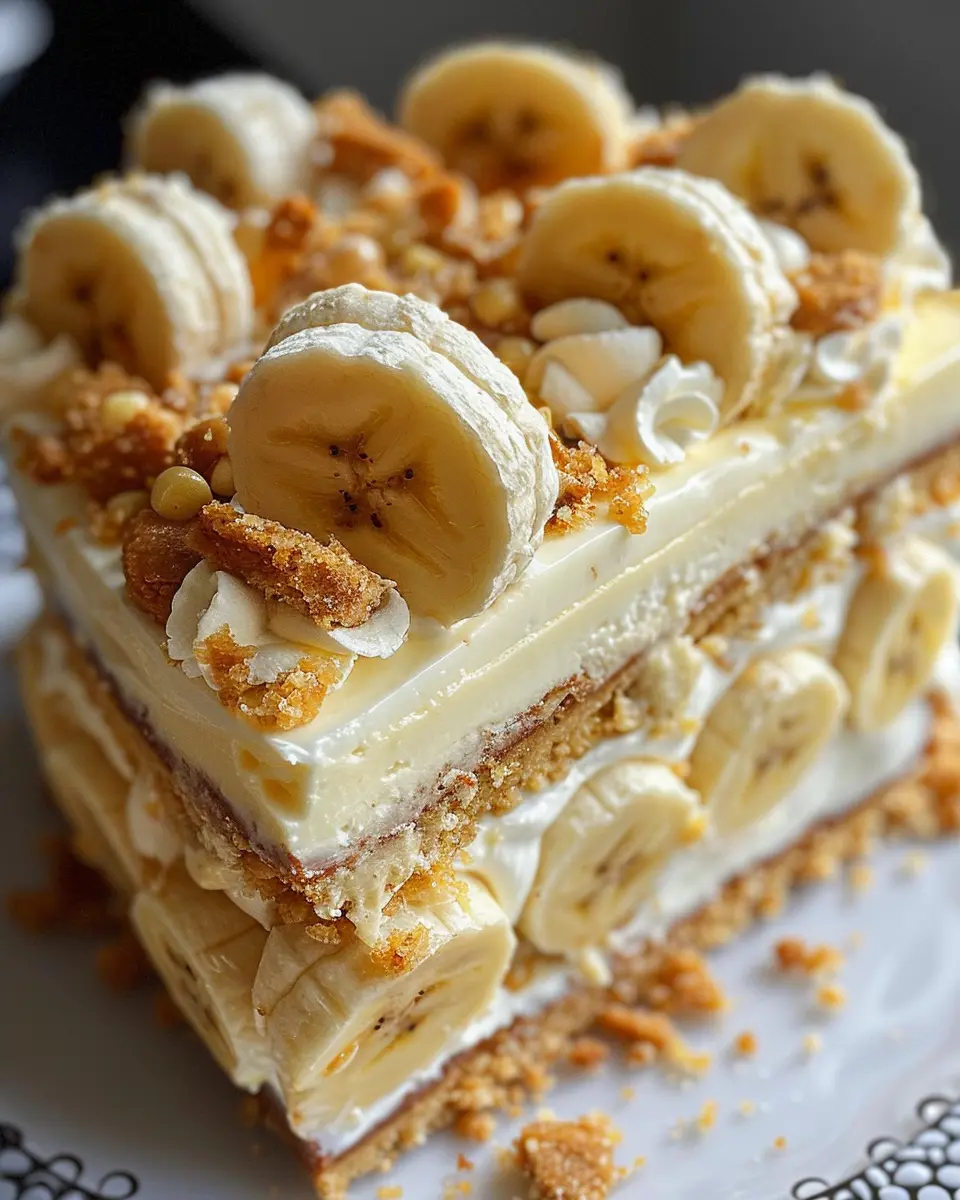 Banana Pudding Cookie Butter Cheesecake Cake: The Indulgent Treat You Need