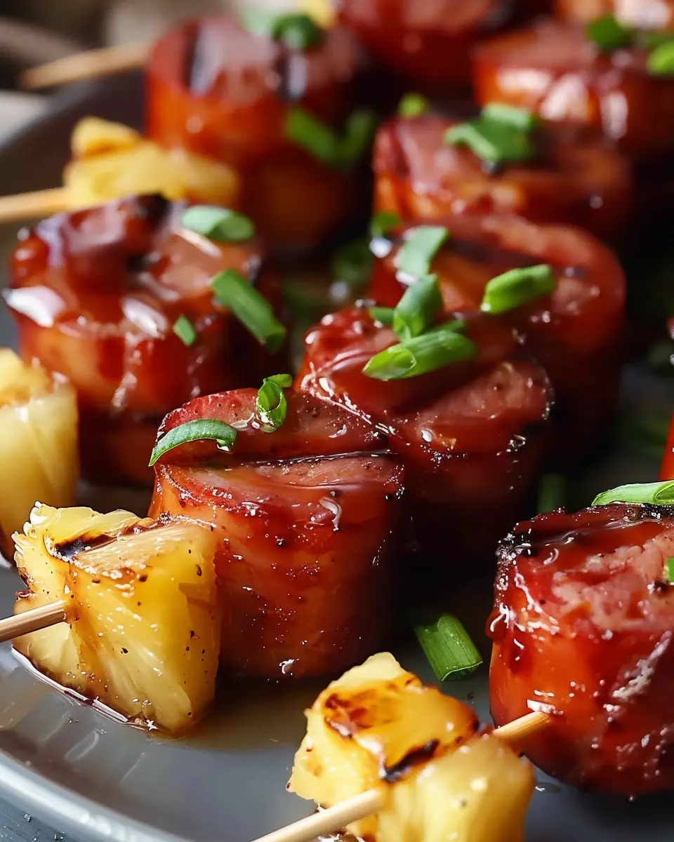 Glazed Kielbasa Pineapple Bites: Easy, Flavorful Party Appetizer