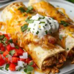 The Best Chicken Chimichangas