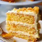 Layered Cornbread Cake with Whipped Honey Butter Frosting