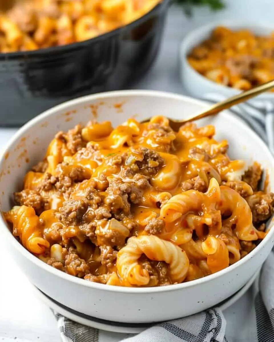 Homemade Hamburger Helper Recipe: A Cozy Turkey Bacon Delight