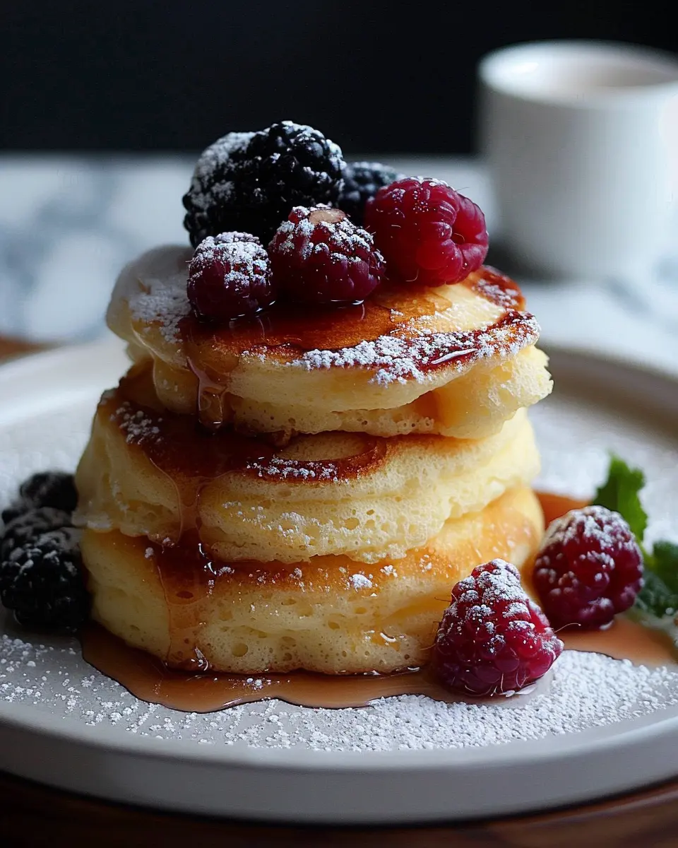 Fluffy Japanese Soufflé Pancakes: The Best Light and Airy Treat