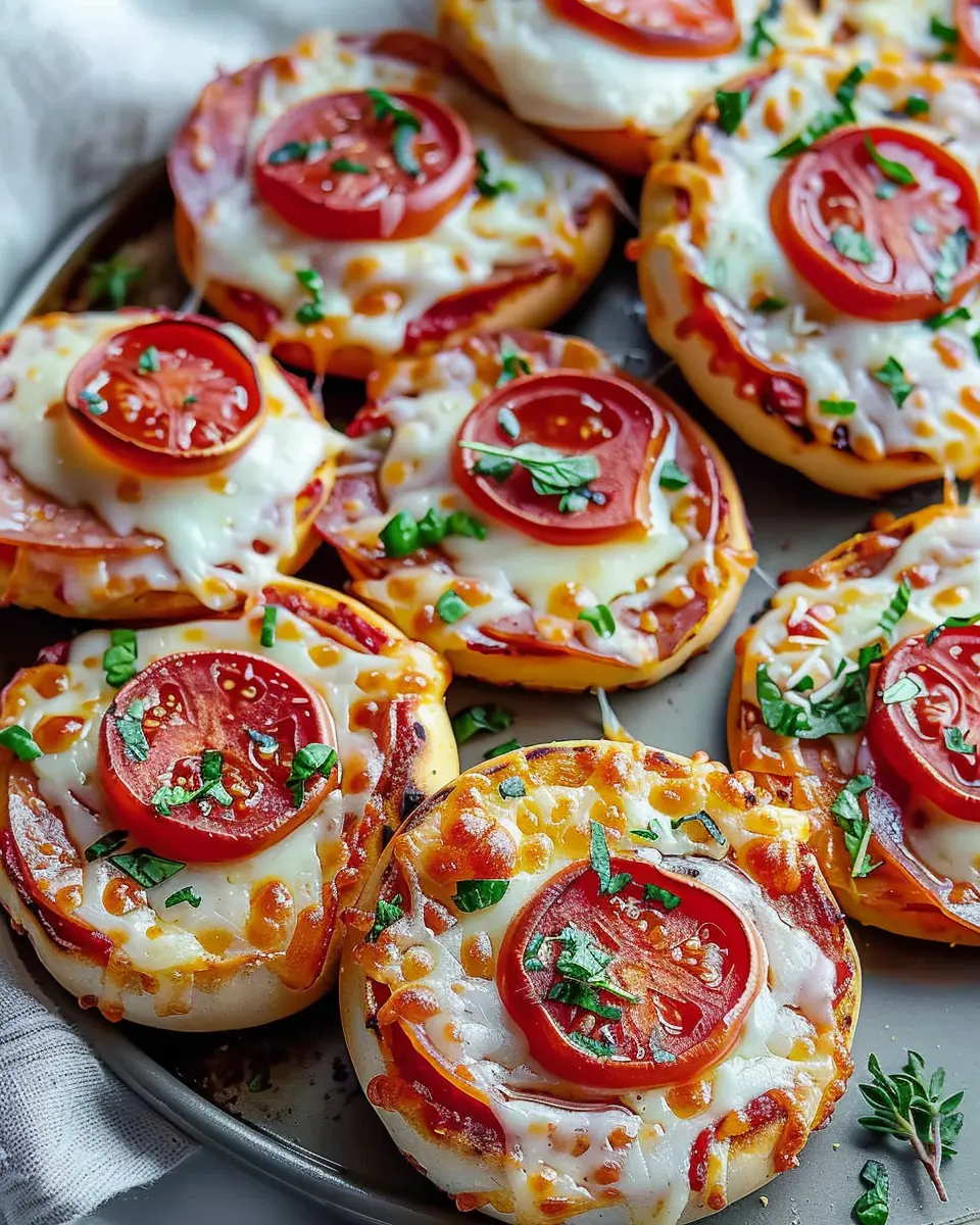 Mini Bagel Pizzas for School Lunch: Easy, Fun, and Tasty Treats