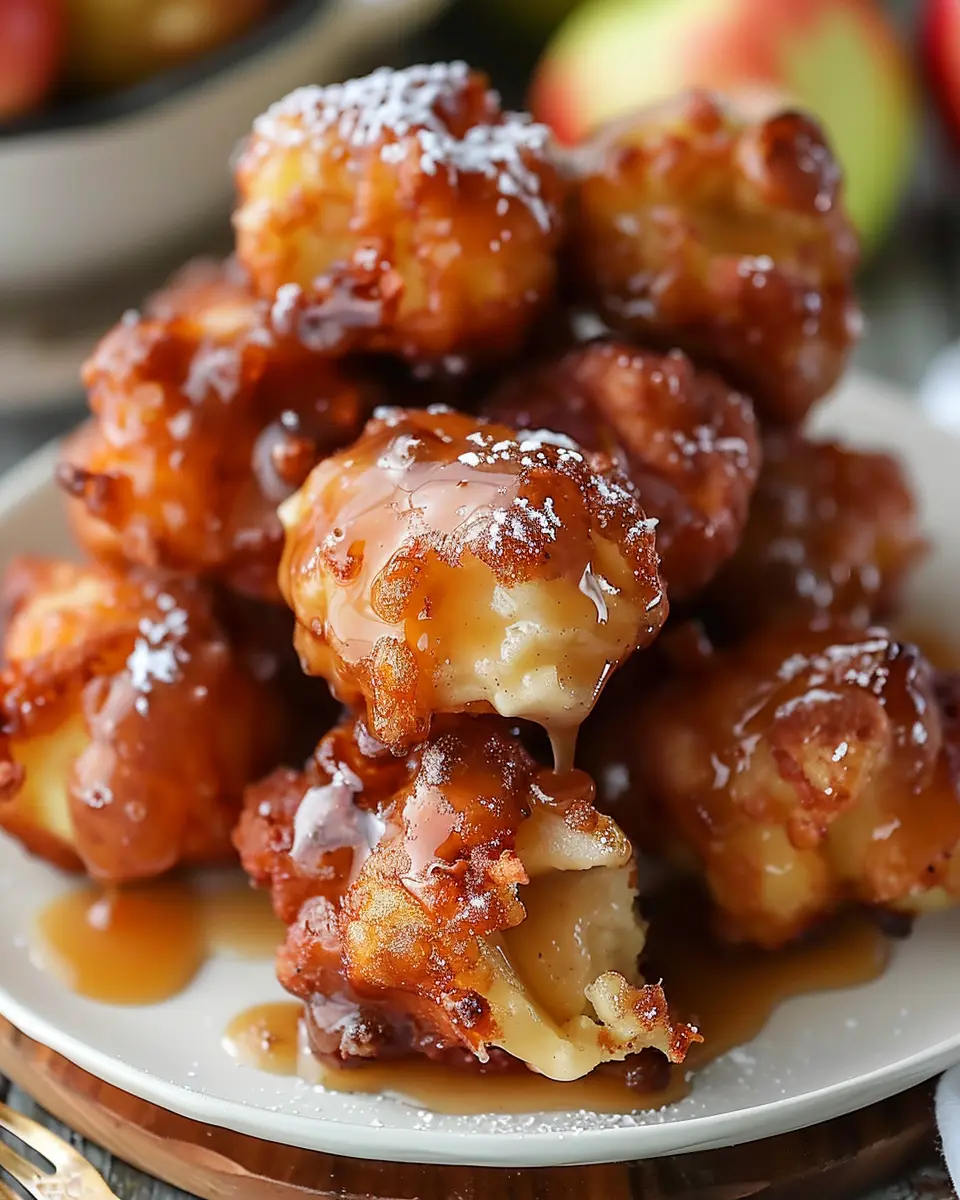 Apple Fritter Bites: Easy and Indulgent Homemade Treats