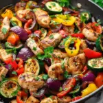 Easy Mediterranean Chicken Stir Fry Recipe