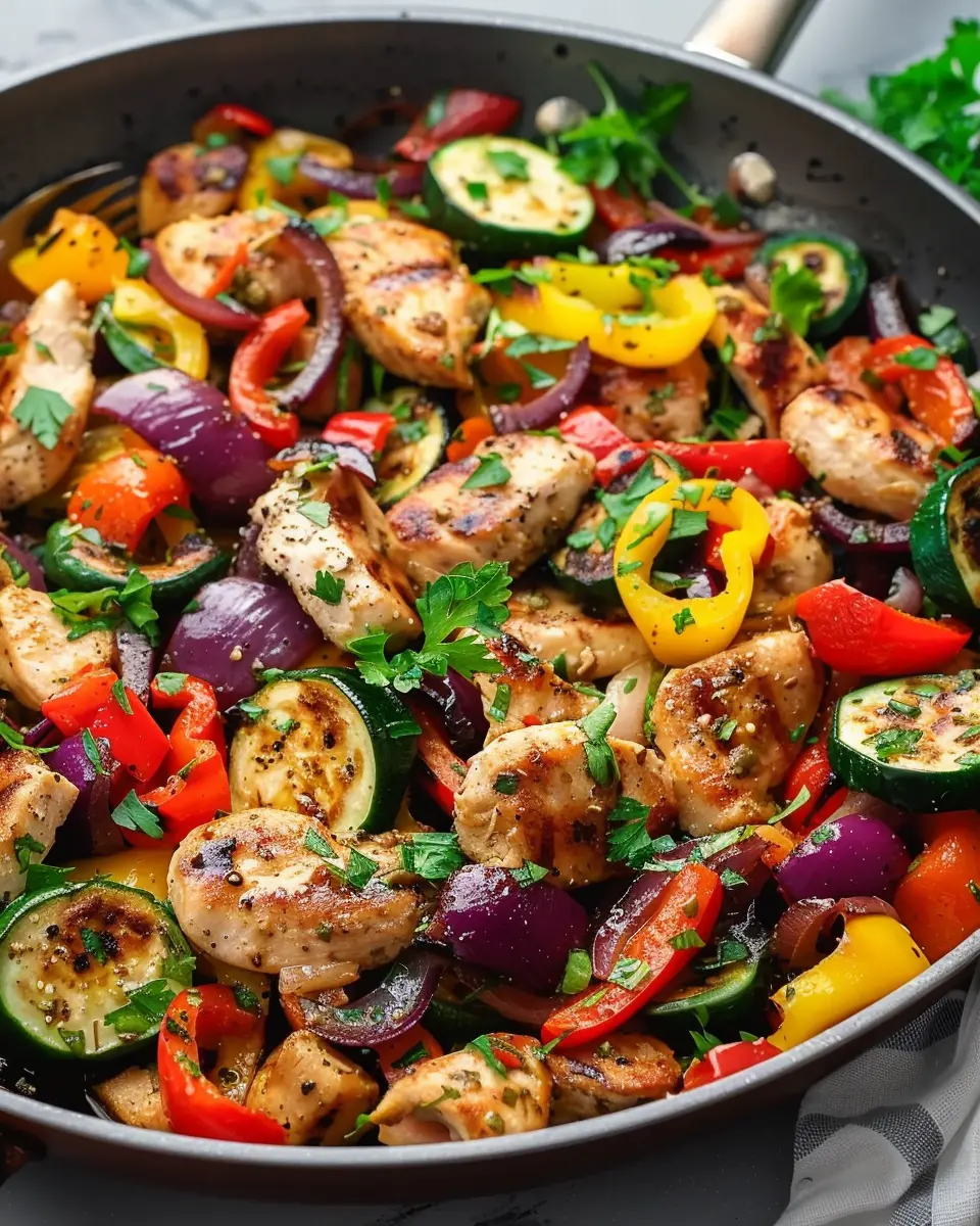 Easy Mediterranean Chicken Stir Fry Recipe for a Joyful Meal