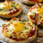 English Muffin Breakfast Pizzas