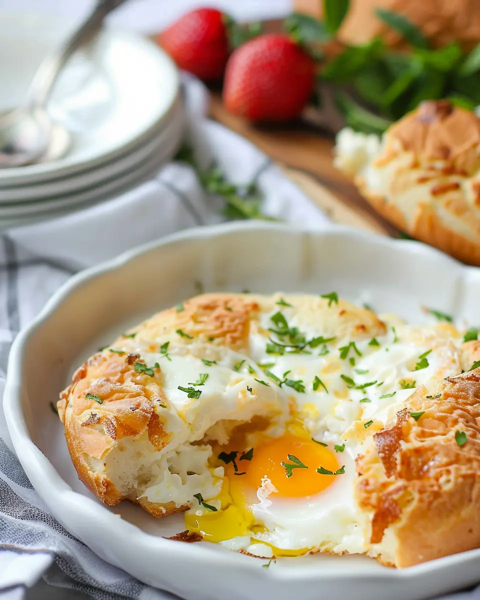 Baked French Eggs with Turkey Bacon: Easy, Delicious, and Wholesome