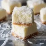Coconut Rum Snow Squares
