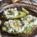 Creamy Cottage Cheese Avocado Toast