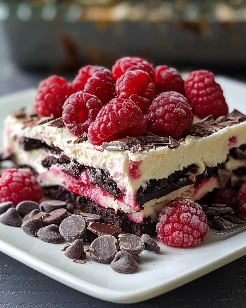 Raspberry Chocolate Lasagna: An Indulgent Homemade Delight
