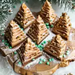 Salted Peanut Butter Christmas Trees