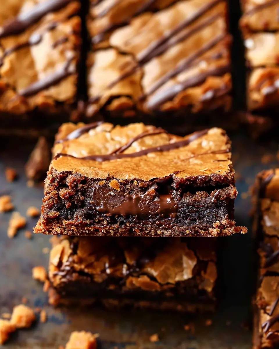 Biscoff brownies: Indulgent Treat for Your Baking Cravings
