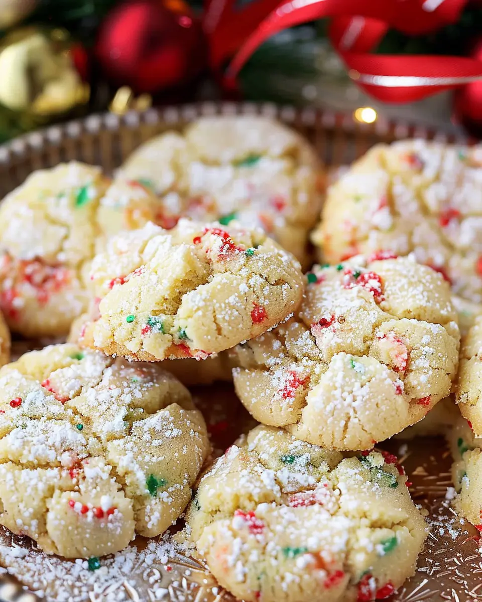 Christmas Ooey Gooey Butter Cookies: The Best Indulgent Treats