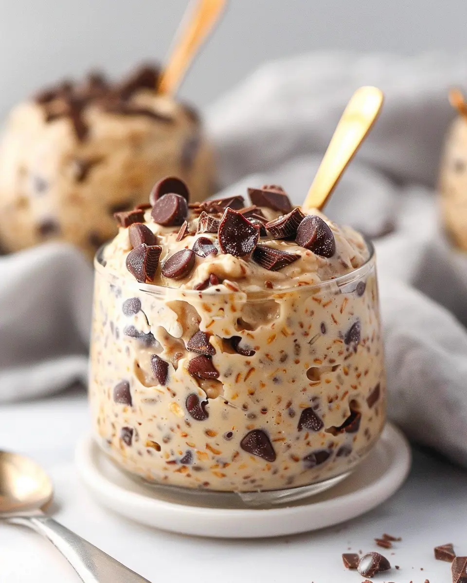 Cookie Dough Overnight Oats: Easy &amp; Indulgent Breakfast Treat