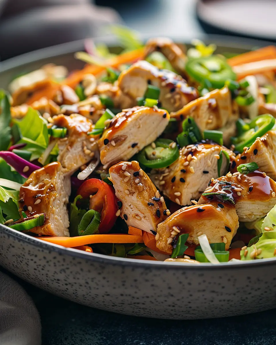 Beyond Chinese Chicken Salad: A Refreshing Twist with Turkey Bacon