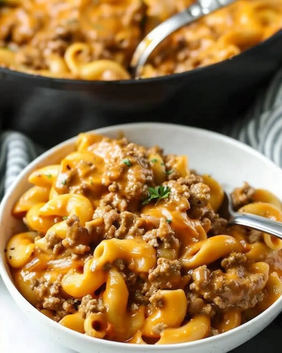 Homemade Hamburger Helper Recipe: Indulgent Turkey Bacon Delight