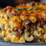 Mac and Cheese Meatloaf Casserole