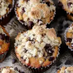 Chocolate Chip Crumble Muffins
