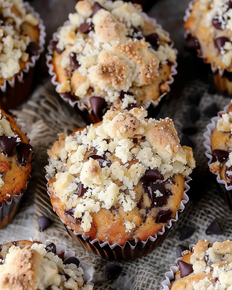 Chocolate Chip Crumble Muffins: The Best Indulgent Treat at Home