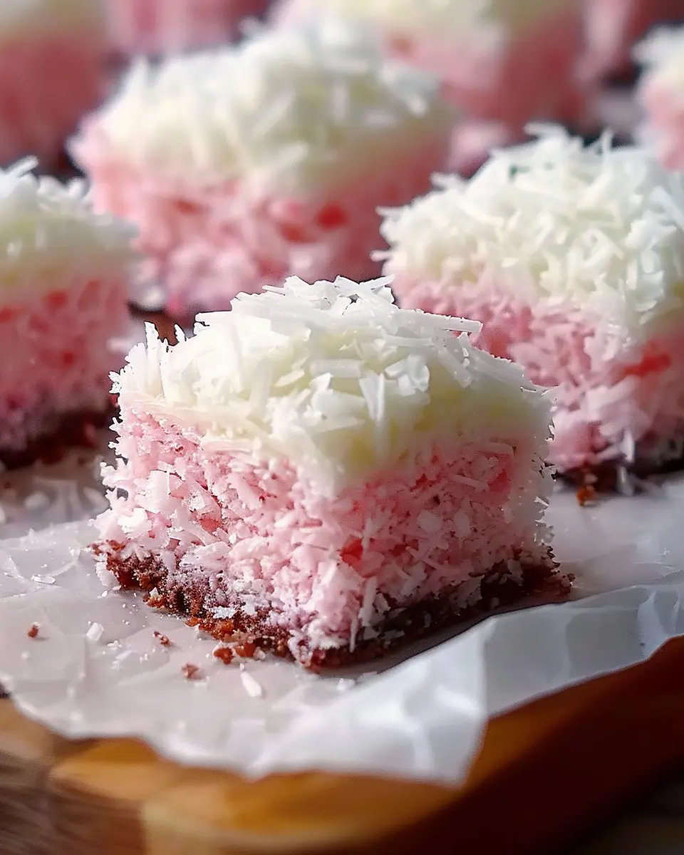 Pink Coconut Snowball Cake Bars: Easy and Indulgent Treats for All