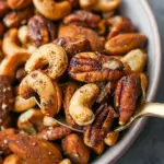 Savory Spiced Roasted Nuts (Egg Free)