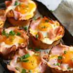 Ham and Cheese Egg Cups