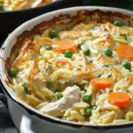 Cozy Chicken Pot Pie Orzo