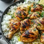 Dump And Bake Chicken Tzatziki Rice