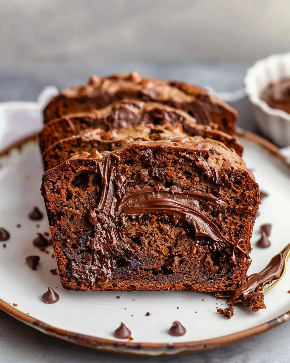 Moist Nutella Banana Bread: The Best Indulgent Treat for Home Bakers