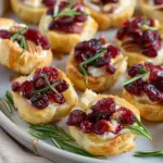 Cranberry Brie Bites