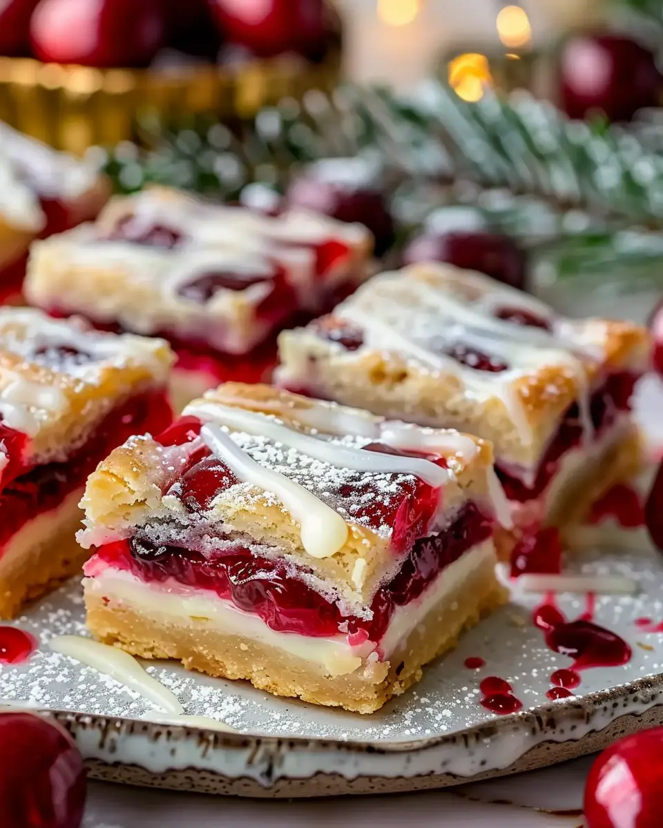 Christmas Cherry Bars: Easy Festive Treats to Delight Everyone